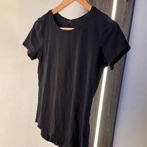 lululemon athletica Black Short Sleeve Tee
